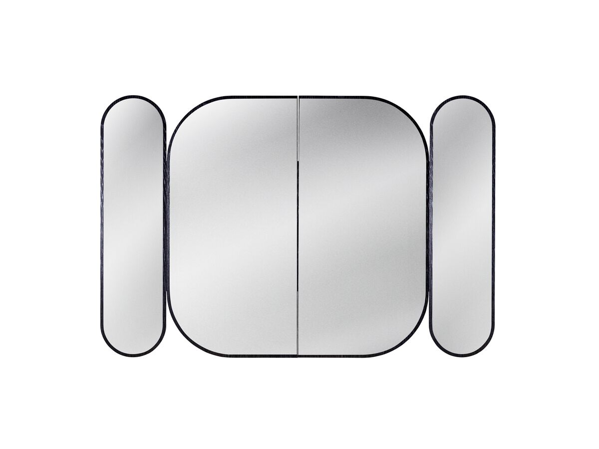 reece ISSY Blossom 1001-1200 x 1000mm Triple Mirror with Shaving Cabinet