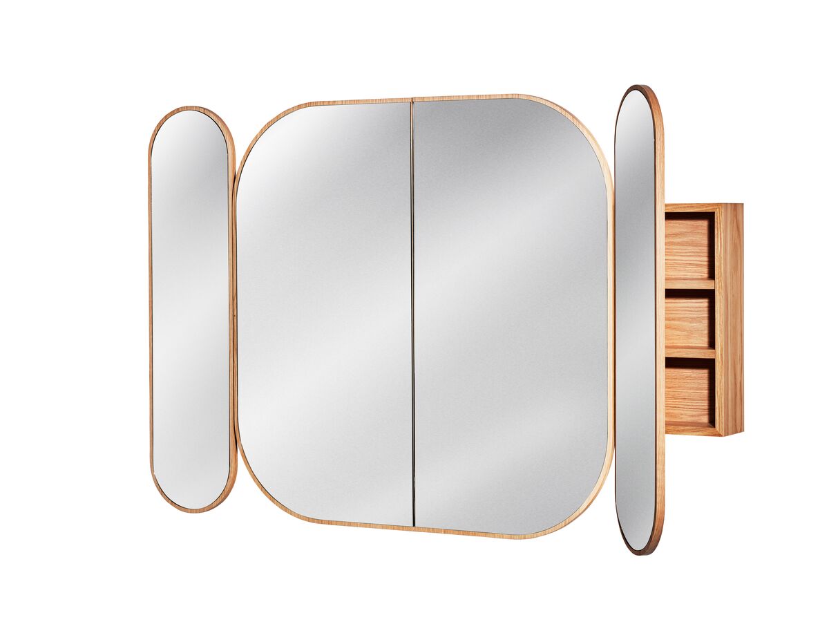 Reece ISSY Blossom 1500 X 1000mm Triple Mirror With Shaving Cabinet