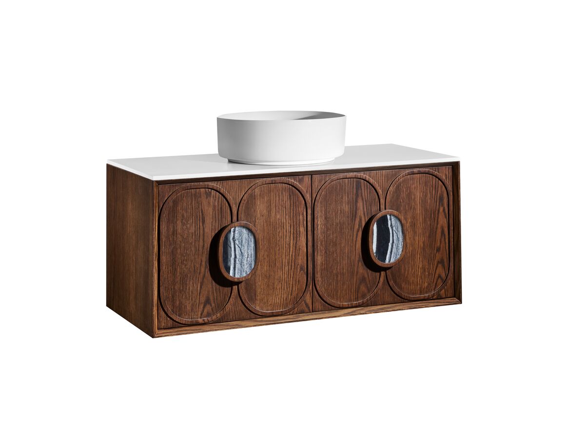 Reece ISSY Blossom I 1000 X 450mm Vanity Unit With Two Soft Close Doors And Internal Shelf With Handle
