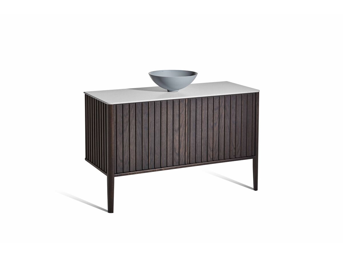 Reece ISSY Cloud I 1200mm X 500mm X 760mm Vanity Unit With Legs 2 Touch Latch Doors (No Basin)