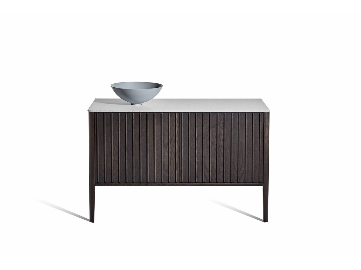 reece ISSY Cloud I 1200mm x 500mm x 760mm Vanity Unit with Legs 2 Touch Latch Doors (No Basin)
