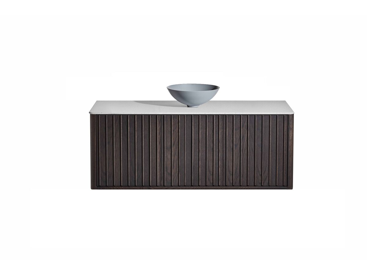 reece ISSY Cloud I 1500mm x 500mm x 510mm Wall Hung Vanity Unit 3 Touch Latch Doors (No Basin)