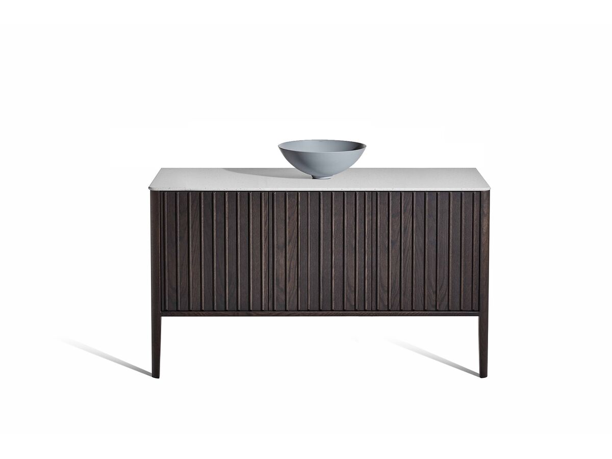 reece ISSY Cloud I 1500mm x 500mm x 760mm Vanity Unit with Legs 3 Touch Latch Doors (No Basin)
