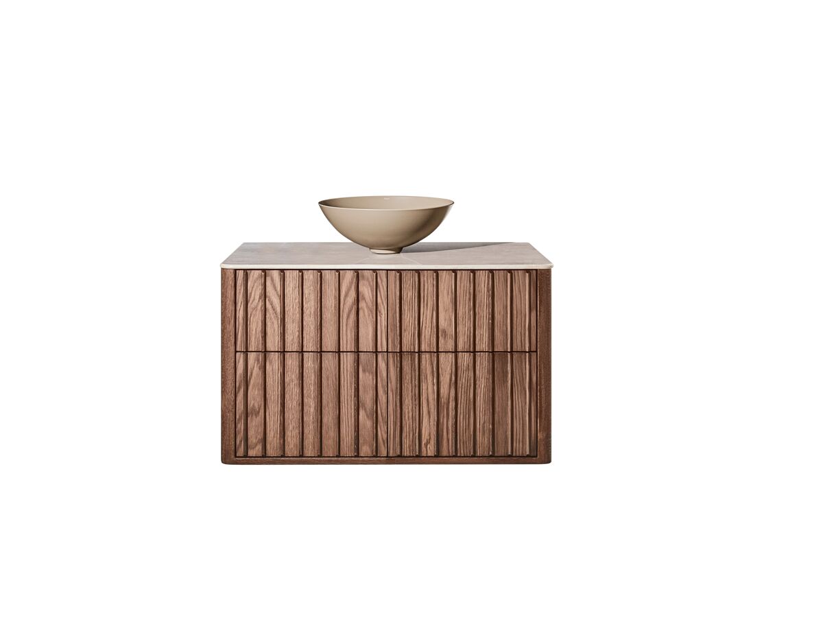 reece ISSY Cloud II 1000mm x 500mm x 510mm Wall Hung Vanity Unit 4 Touch Latch Drawers (No Basin)