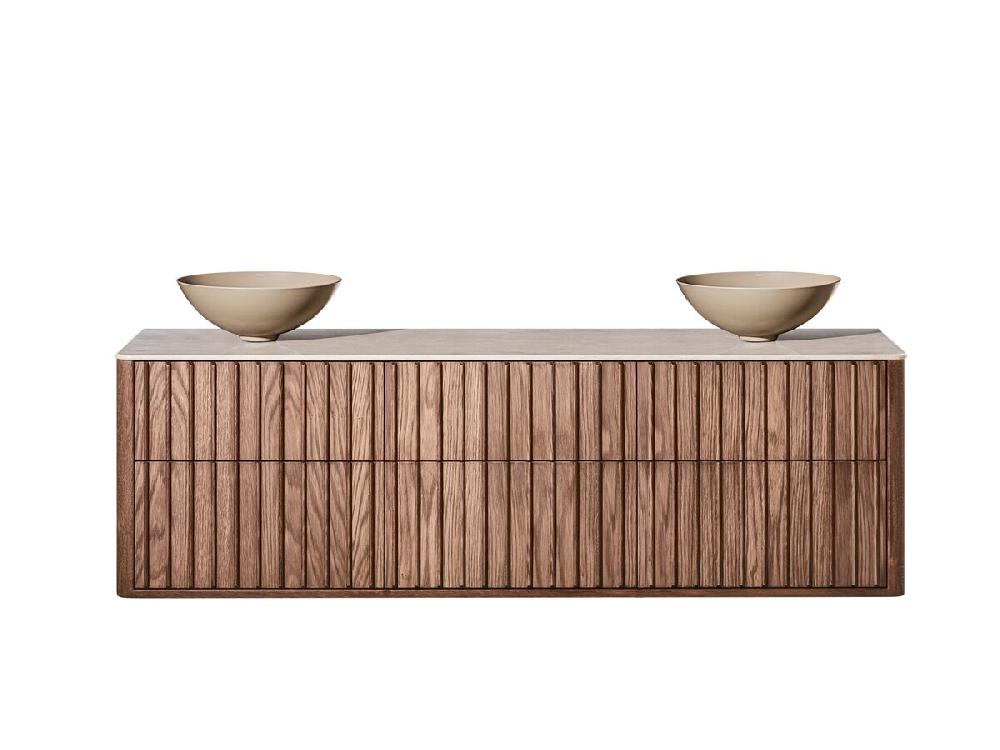 Reece ISSY Cloud II 1800mm X 500mm X 510mm Wall Hung Vanity Unit 6 Touch Latch Drawers (No Basin)