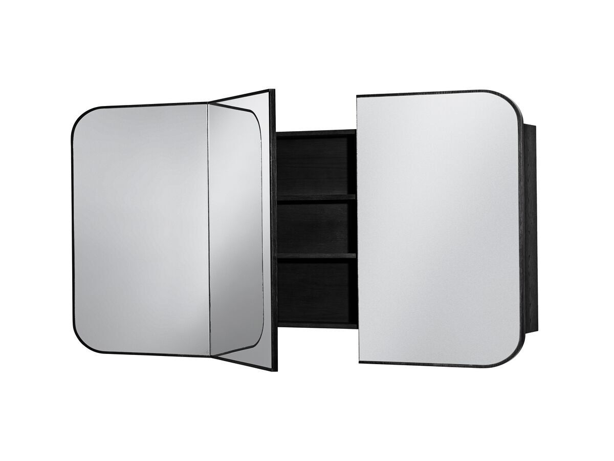 Reece ISSY Cloud Triple Mirror With Shaving Cabinet 1800mm X 930mm X 146mm