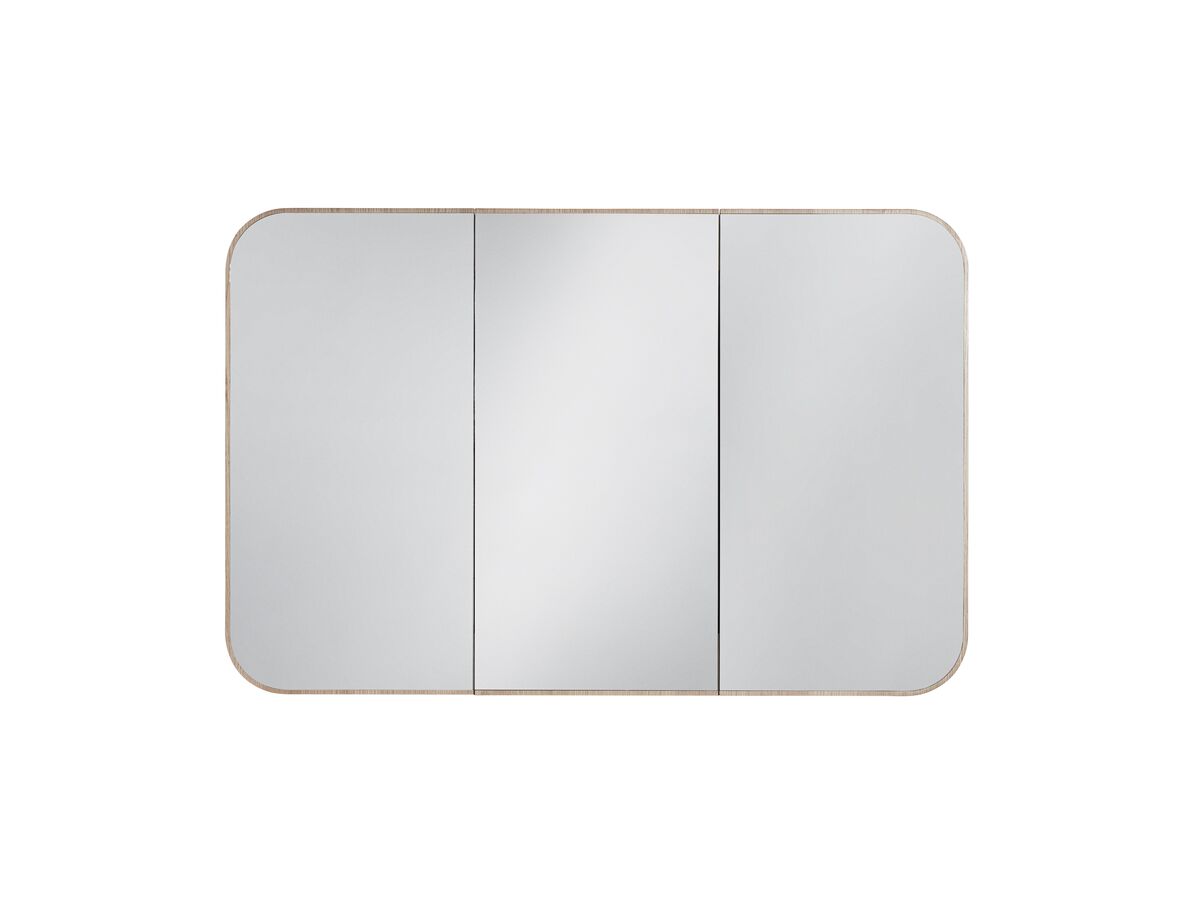 reece ISSY Cloud Triple Mirror with Shaving Cabinet Custom 1301-1500mm x 800-1200mm x 146mm