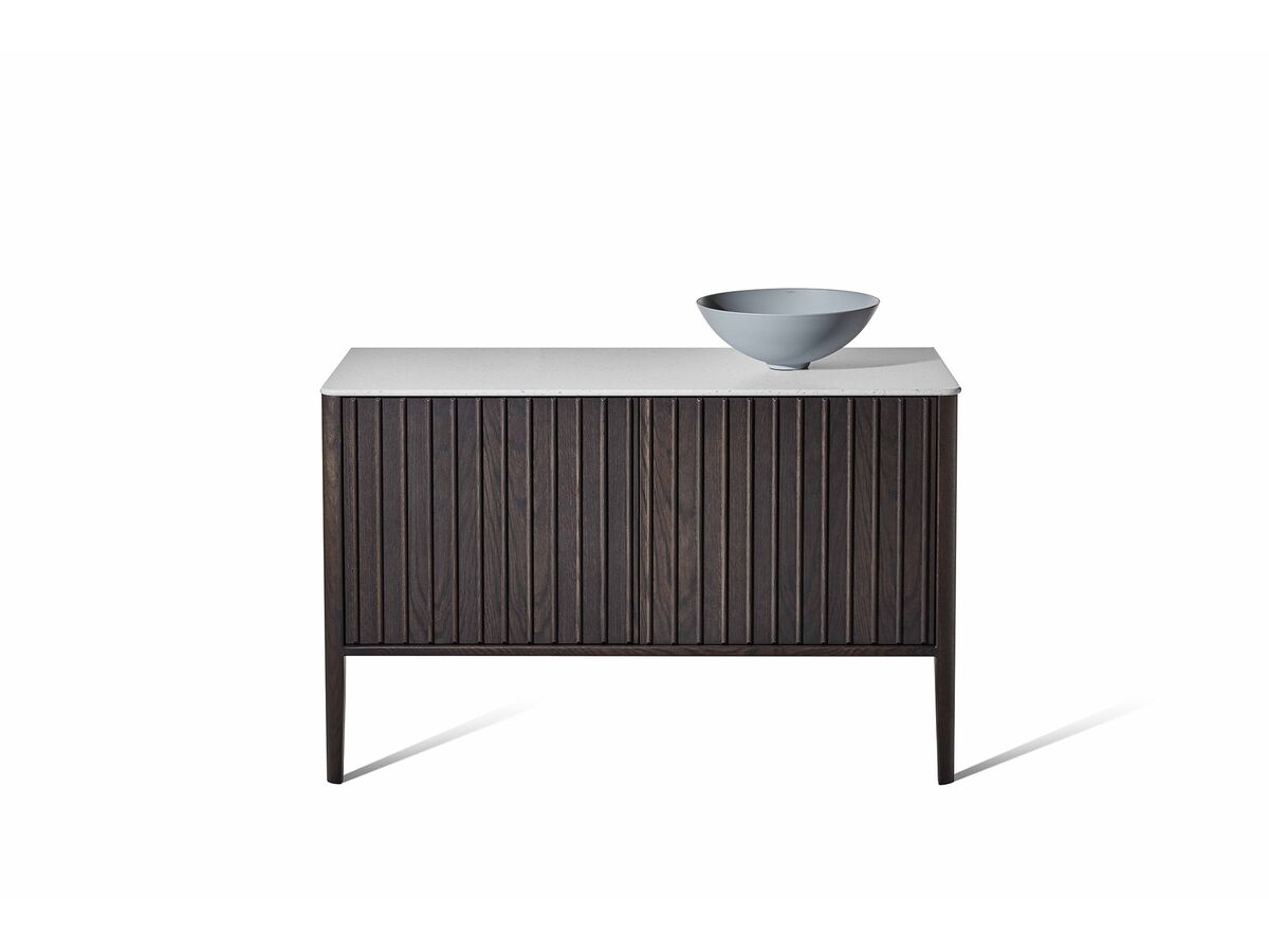 reece ISSY Custom Cloud I 1201-1500mm x 400-550mm x 700-800mm Vanity Unit with Legs 2 Touch Latch Doors (No Basin)