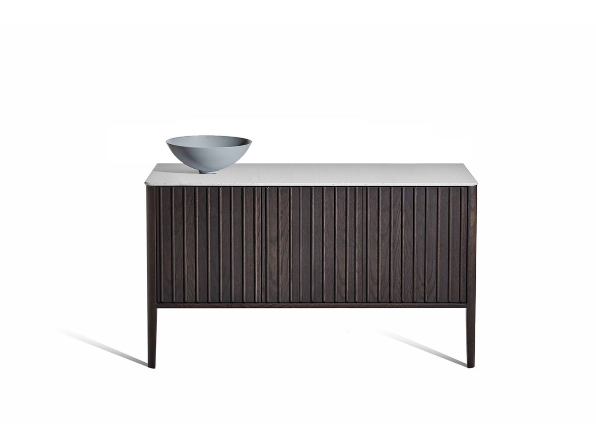 reece ISSY Custom Cloud I 1501-1800mm x 400-550mm x 700-800mm Vanity Unit with Legs 3 Touch Latch Doors (No Basin)