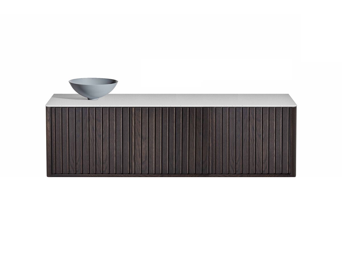 Reece ISSY Custom Cloud I 1801-2000mm X 400-550mm X 510mm Wall Hung Vanity Unit 3 Touch Latch Doors (No Basin)
