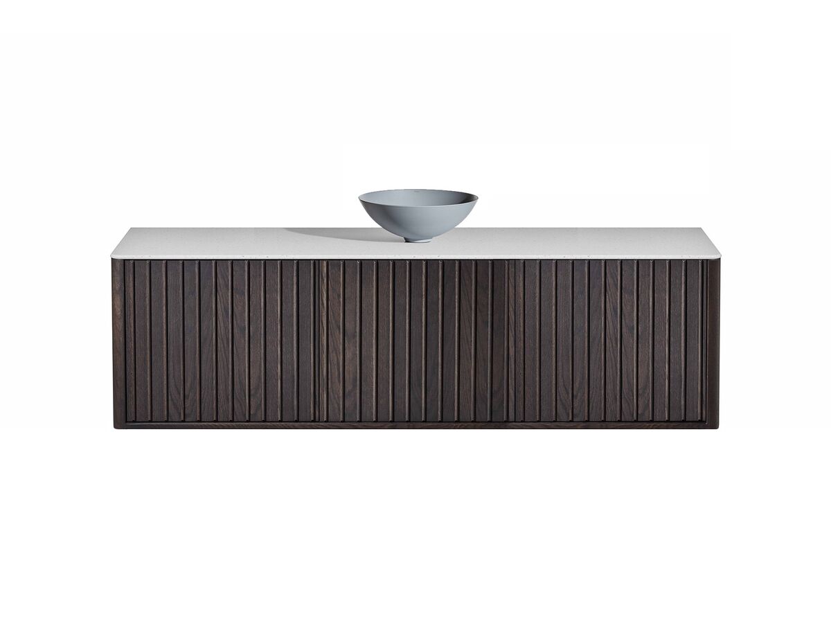 reece ISSY Custom Cloud I 1801-2000mm x 400-550mm x 510mm Wall Hung Vanity Unit 3 Touch Latch Doors (No Basin)