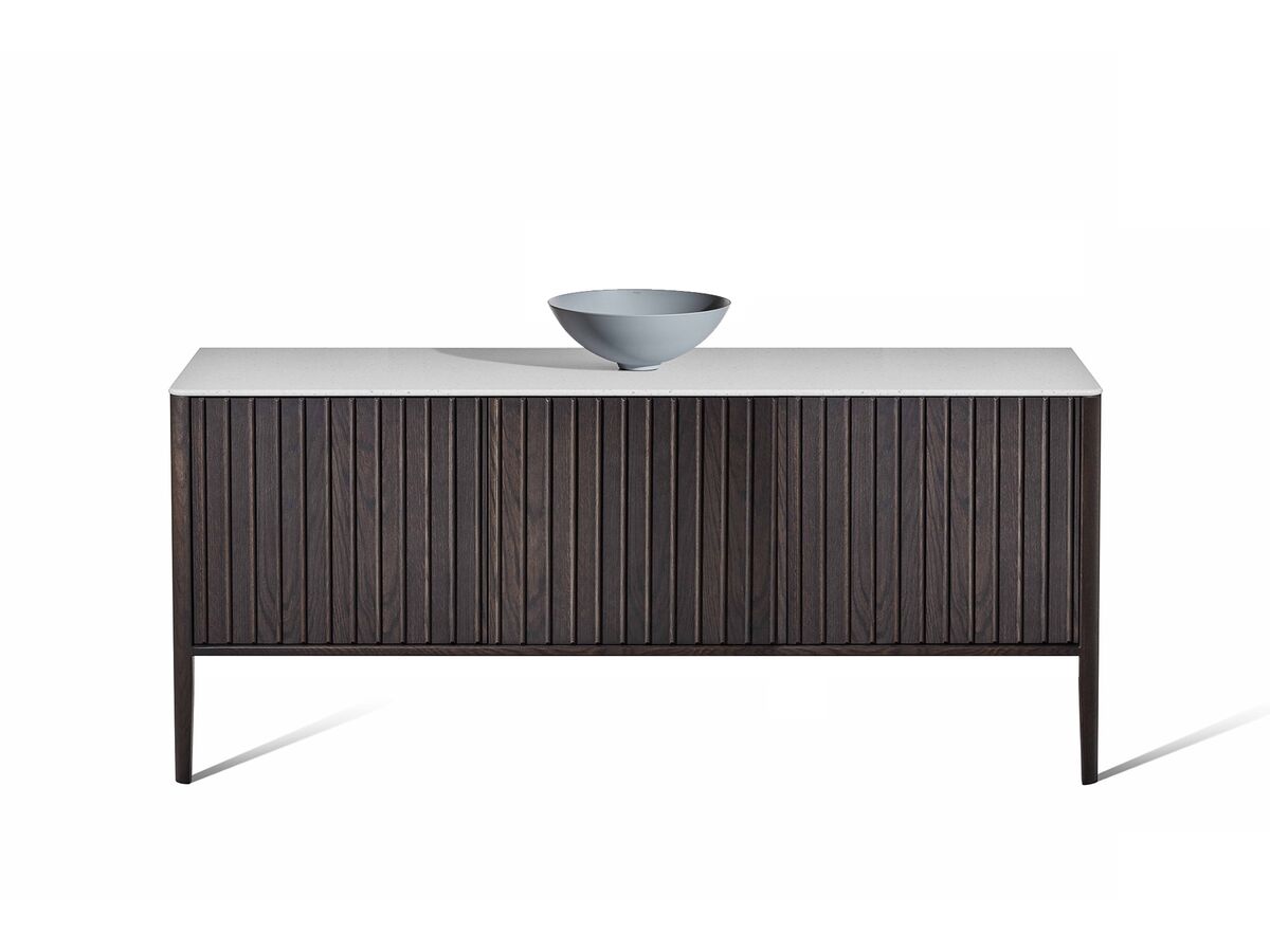 Reece ISSY Custom Cloud I 1801-2000mm X 400-550mm X 700-800mm Vanity Unit With Legs 3 Touch Latch Doors (No Basin)