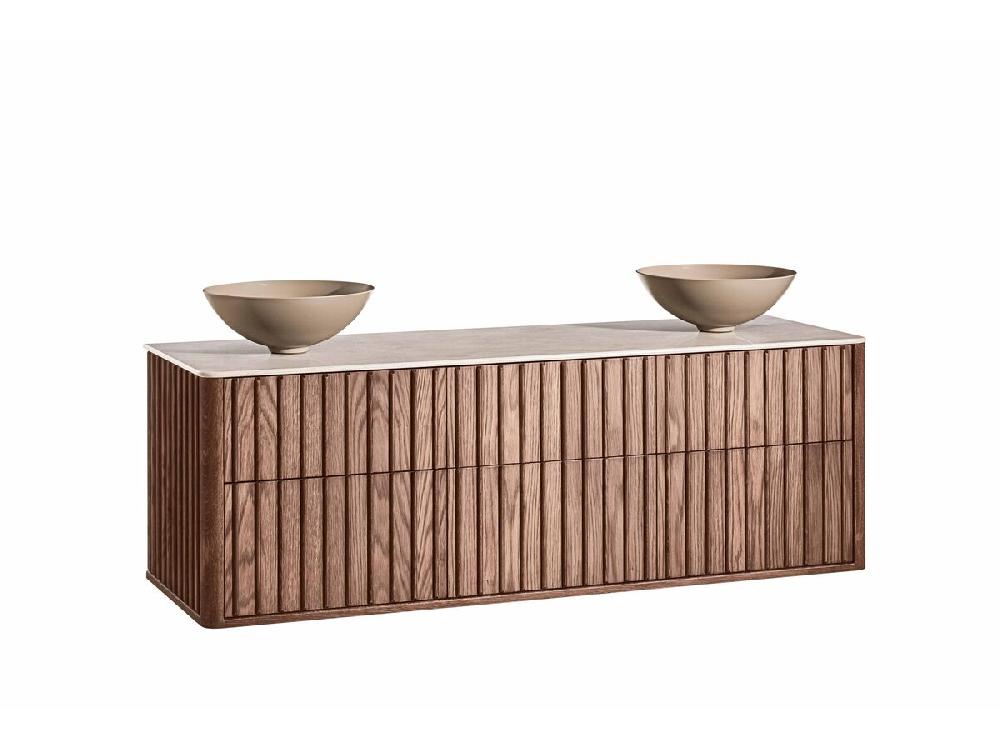 Reece ISSY Custom Cloud II 1501-1800mm X 400-550mm X 510mm Wall Hung Vanity Unit 6 Touch Latch Drawers (No Basin)