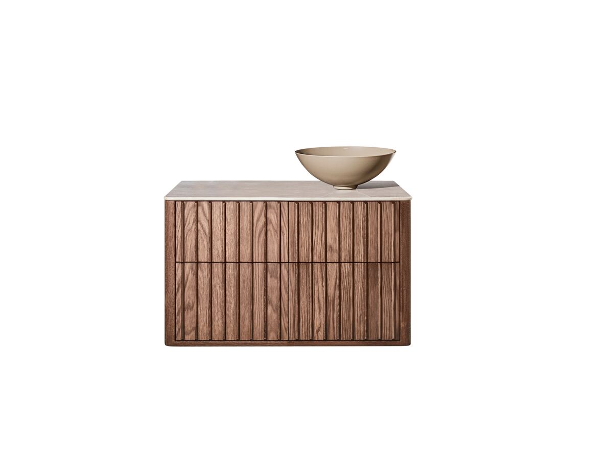 reece ISSY Custom Cloud II 801-1000mm x 400-550mm x 510mm Wall Hung Vanity Unit 4 Touch Latch Drawers (No Basin)