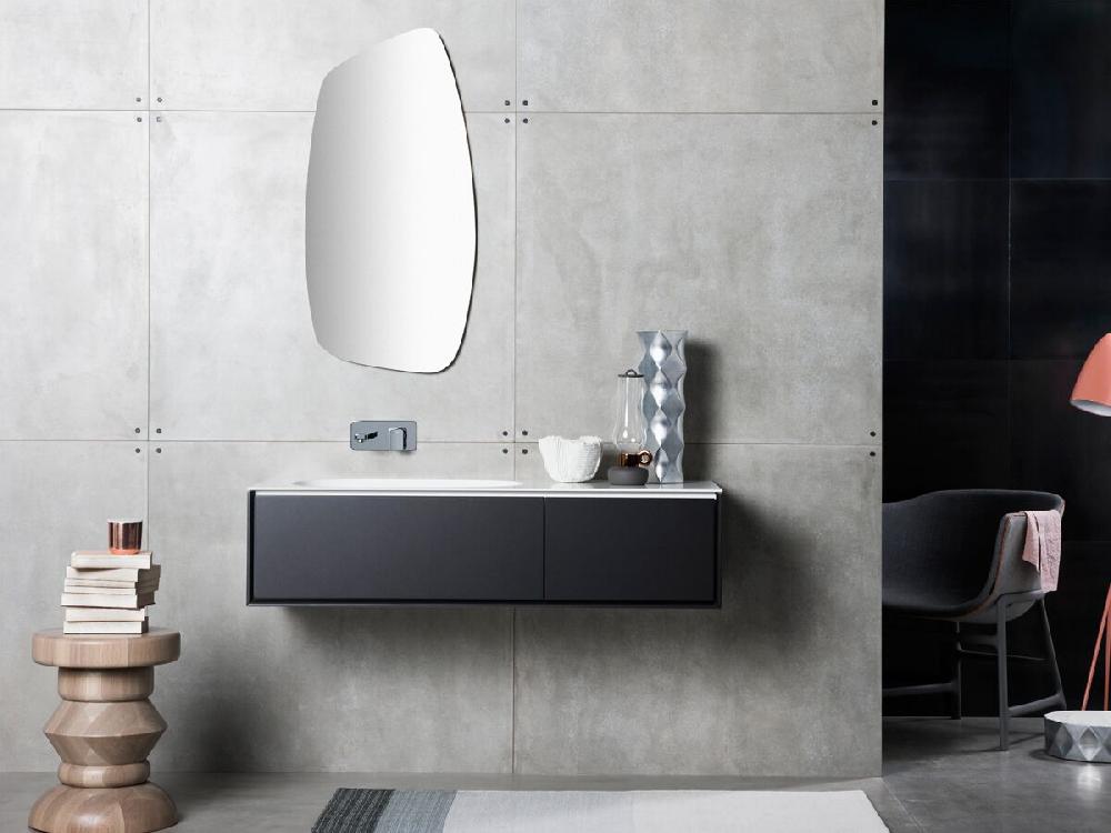 Reece ISSY Glide 1200mm Wall Hung Vanity Unit Single Bowl 2 Drawers White