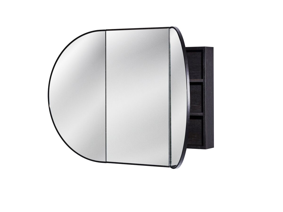 Reece ISSY Halo 1500 X 930mm Rounded Triple Mirror With Shaving Cabinet (Recessed)