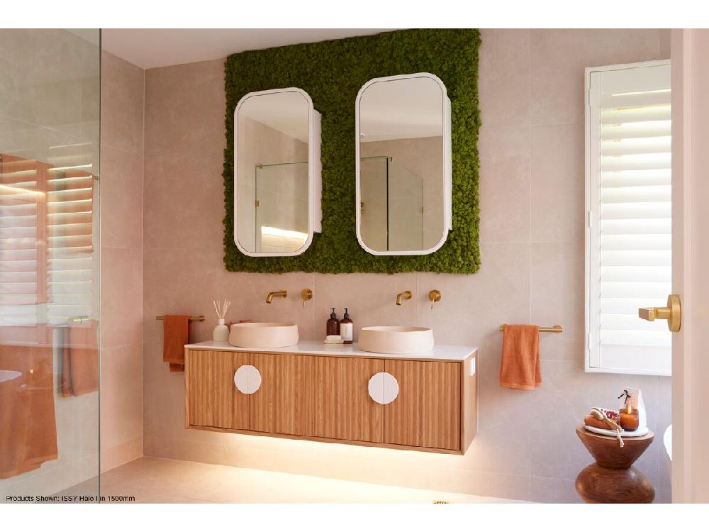 Reece ISSY Halo I 500mm X 450mm X 450mm Vanity Unit With 1 Door & Internal Shelf With Handle
