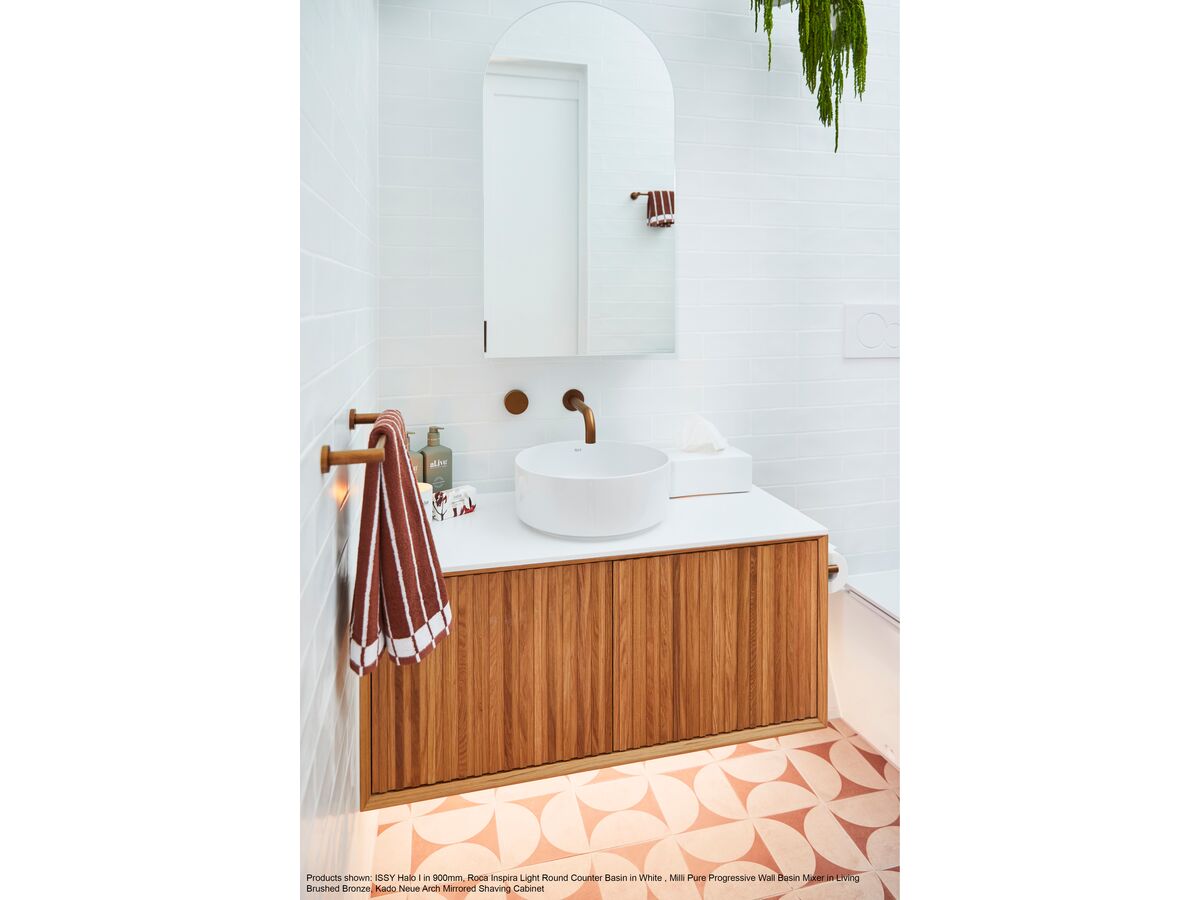 Reece ISSY Halo I 501-600mm X 400-500mm X 450mm Custom Vanity Unit With 1 Door & Internal Shelf