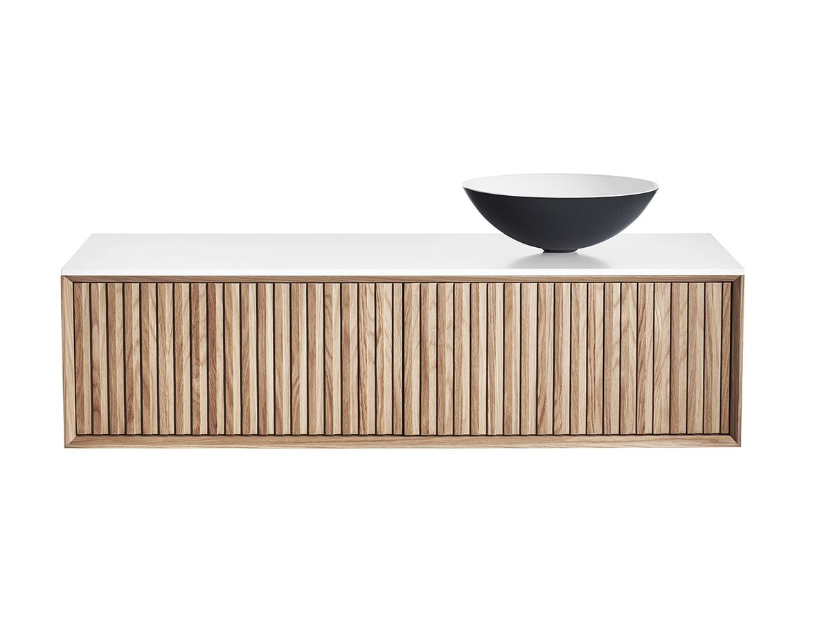 reece ISSY Halo II 1200mm x 450mm x 320mm Vanity Unit with 2 Touch Latch Drawers