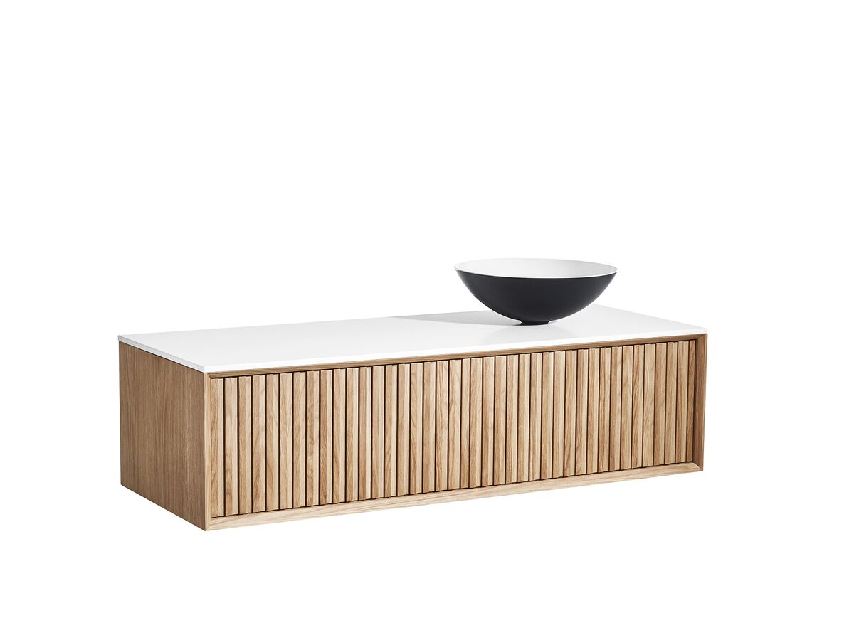 Reece ISSY Halo II 801-1100mm X 400-500mm X 320mm Custom Vanity Unit With 2 Touch Latch Drawers