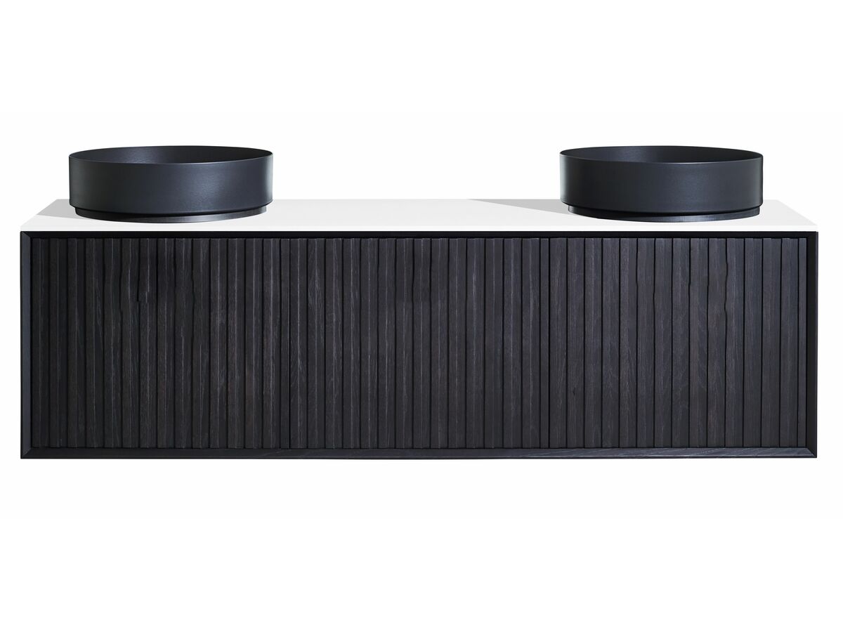 reece ISSY Halo III 1500mm x 450mm x 450mm Vanity Unit with 3 Touch Latch Drawers & Internal Shelf
