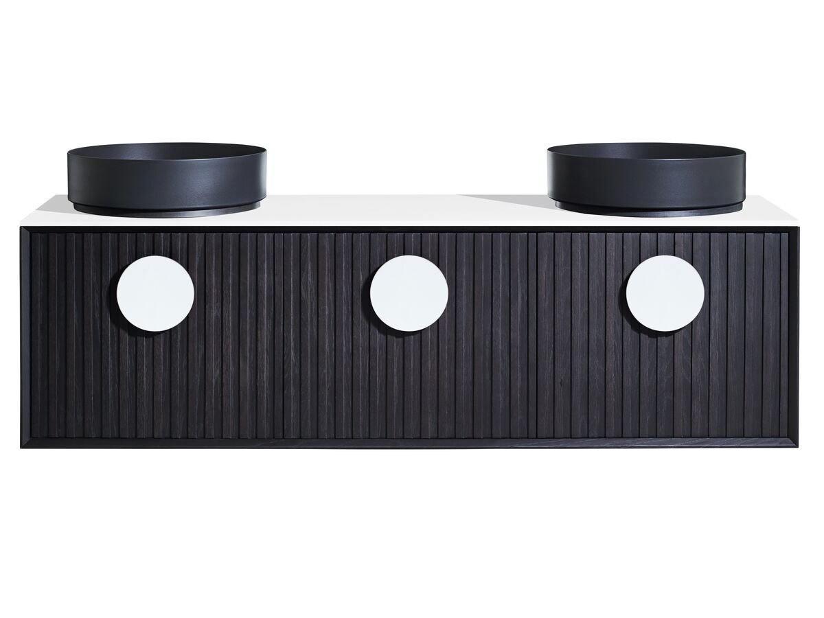 reece ISSY Halo III 1500mm x 450mm x 450mm Vanity Unit with 3 Soft Close Drawers & Internal Shelf with Handle