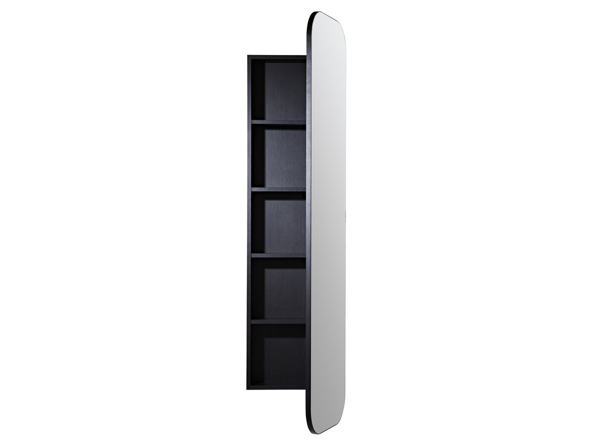 Reece ISSY Z1 400mm - 449mm X 1400mm - 1799mm Custom Tall Oval Mirror With Shaving Cabinet