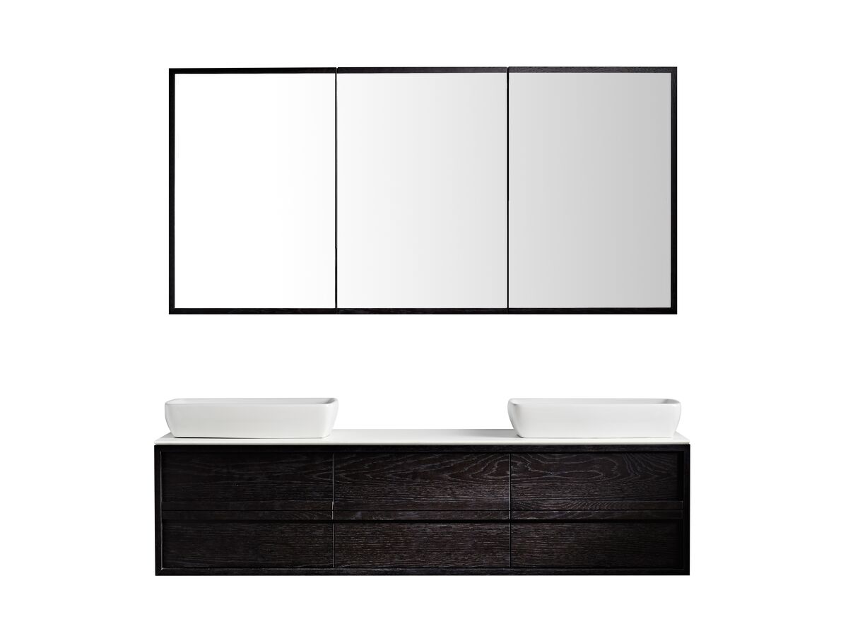 Reece ISSY Z8 1201mm - 1600mm X 150mm X 680mm - 980mm Custom Recessed Triple Shaving Cabinet