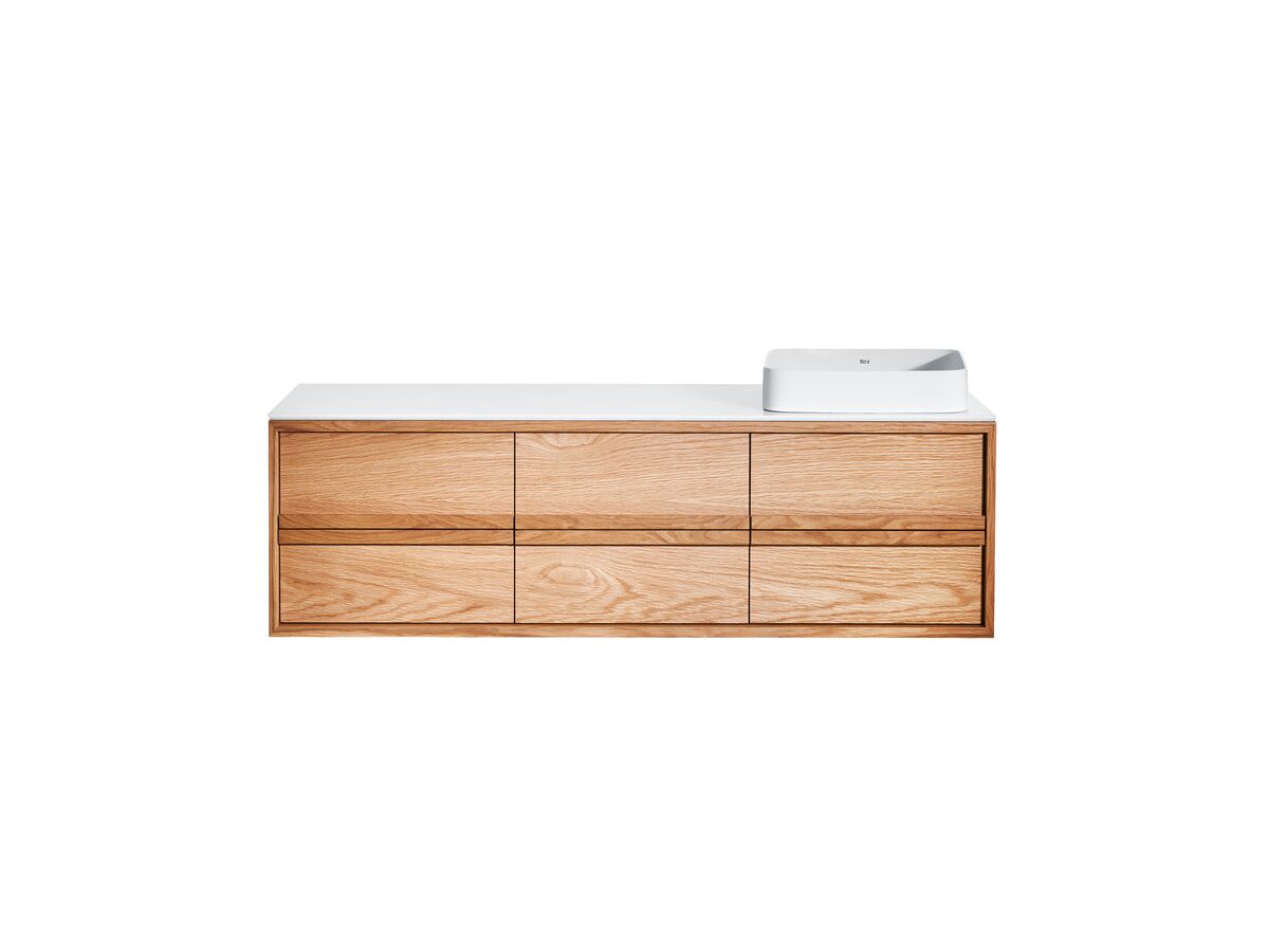 Reece ISSY Z8 1301-1600mm X 450mm X 390mm Vanity Unit 4/5 Drawers Semi Inset Basin