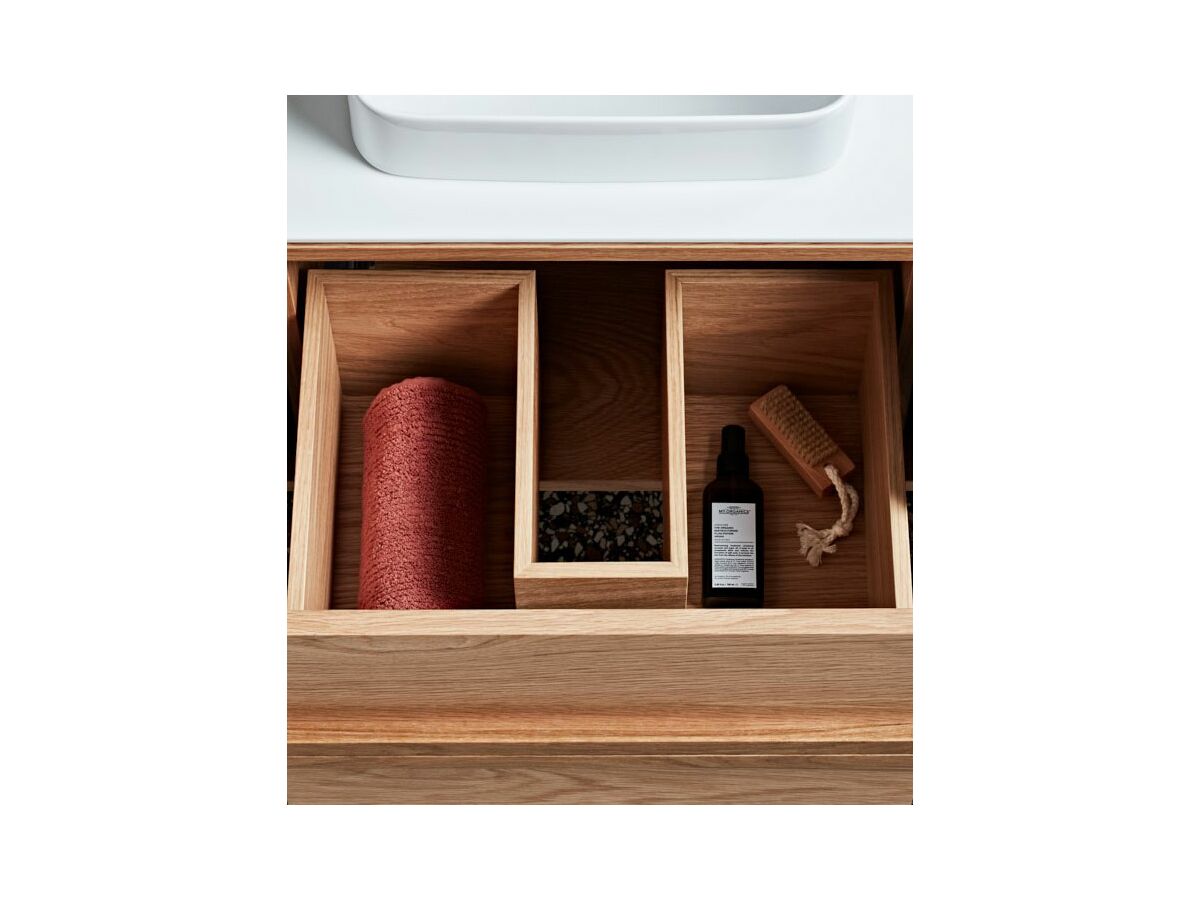 Reece ISSY Z8 1301-1600mm X 450mm X 390mm Vanity Unit 4/5 Drawers Semi Inset Basin