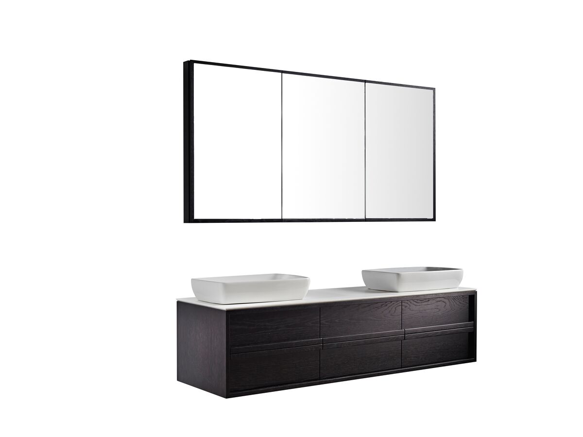 Reece ISSY Z8 1601mm - 1799mm X 150mm X 680mm - 980mm Custom Triple Shaving Cabinet