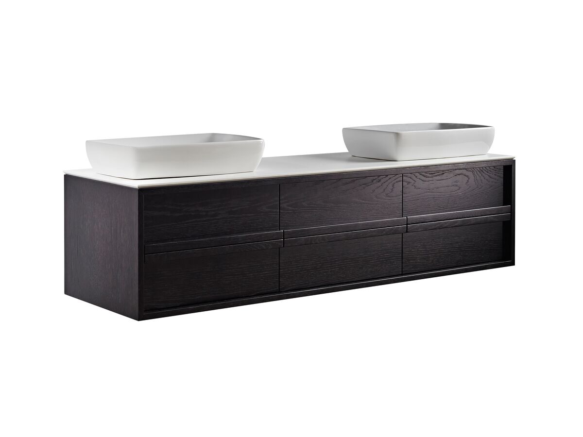 Reece ISSY Z8 1601mm - 1799mm X 450mm X 390mm Custom Wall Hung Vanity Unit 6 Drawers
