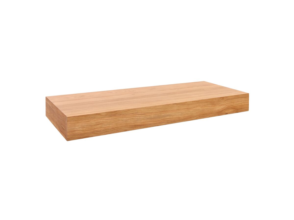 reece Kado Arc Basin Shelf 1200mm x 500mm American Solid Oak