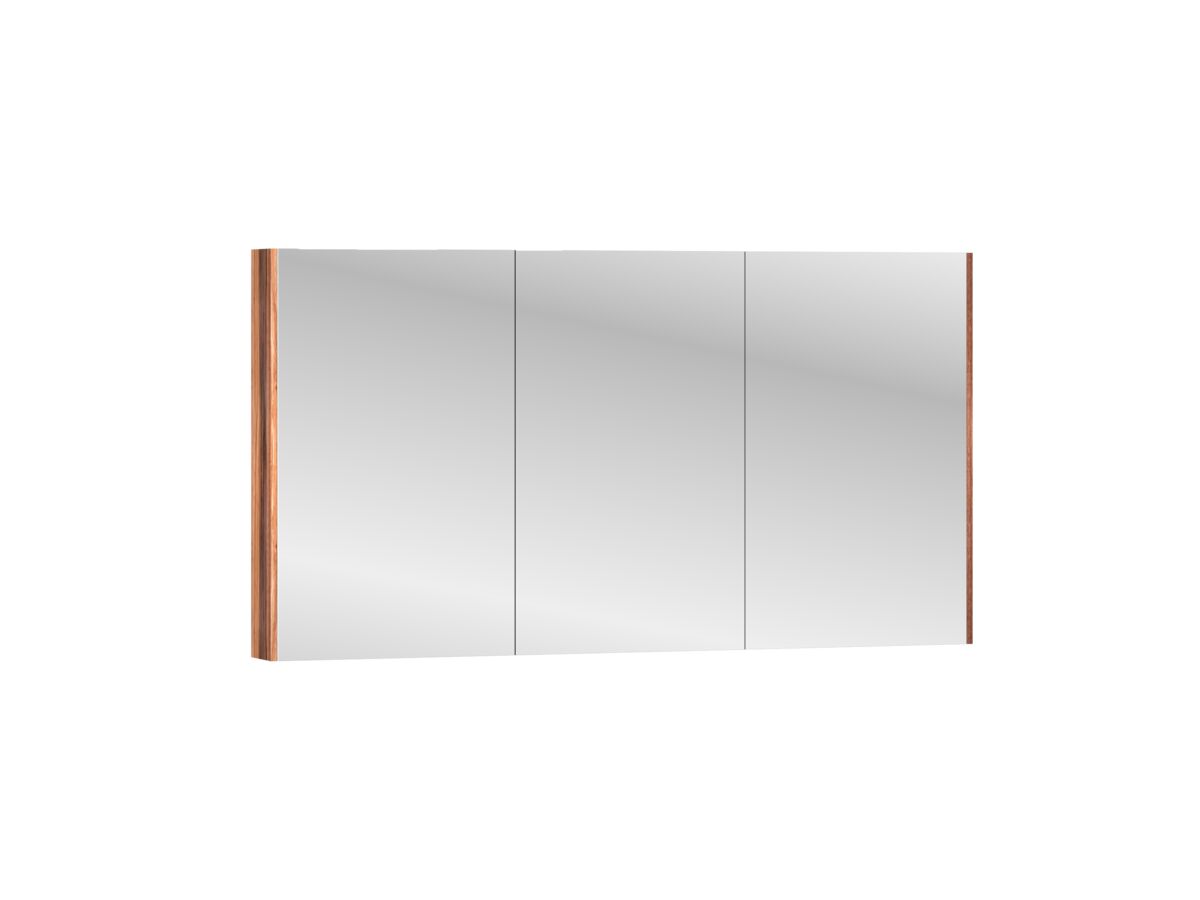 Reece Kado Arc Shaving Cabinet 1500mm X 800mm X 130mm 3 Door Red Tulip