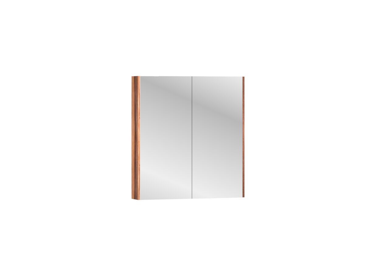 Reece Kado Arc Shaving Cabinet 750mm X 800mm X 130mm 2 Door Red Tulip