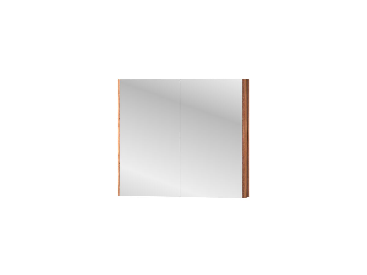 Reece Kado Arc Shaving Cabinet 900mm X 800mm X 130mm 2 Door Red Tulip