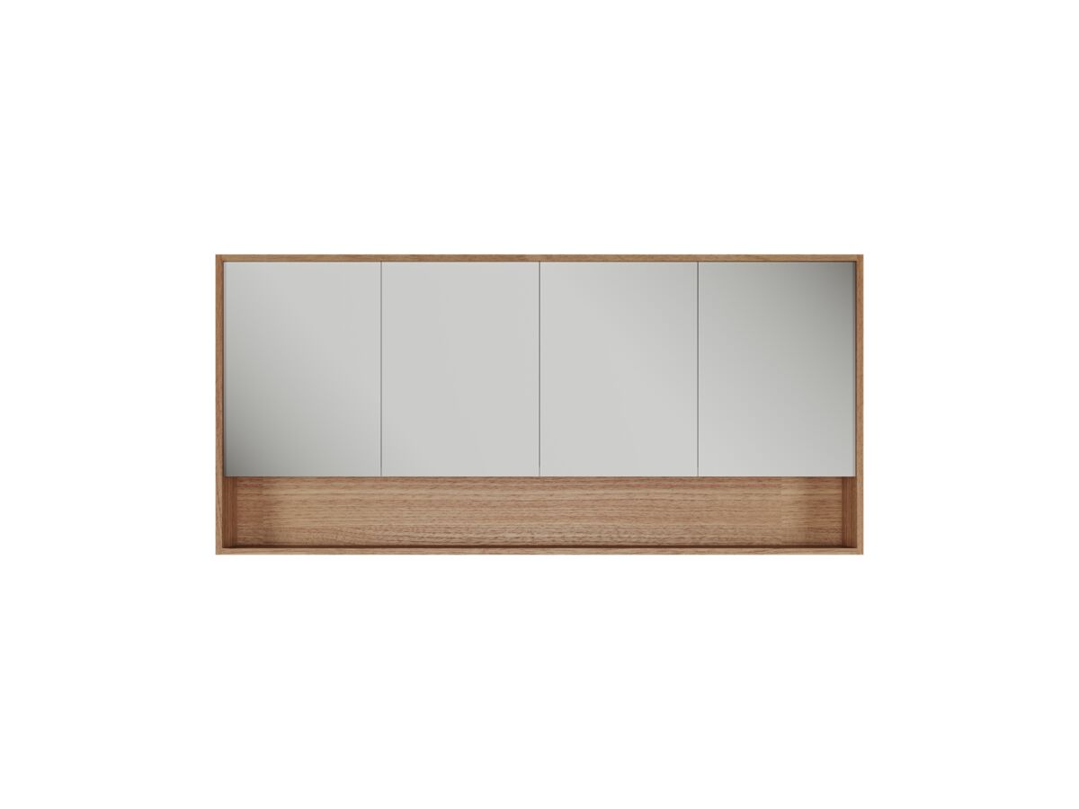 Reece Kado Aspect 1800mm Mirror Cabinet Four Doors With Shelf And Surround View