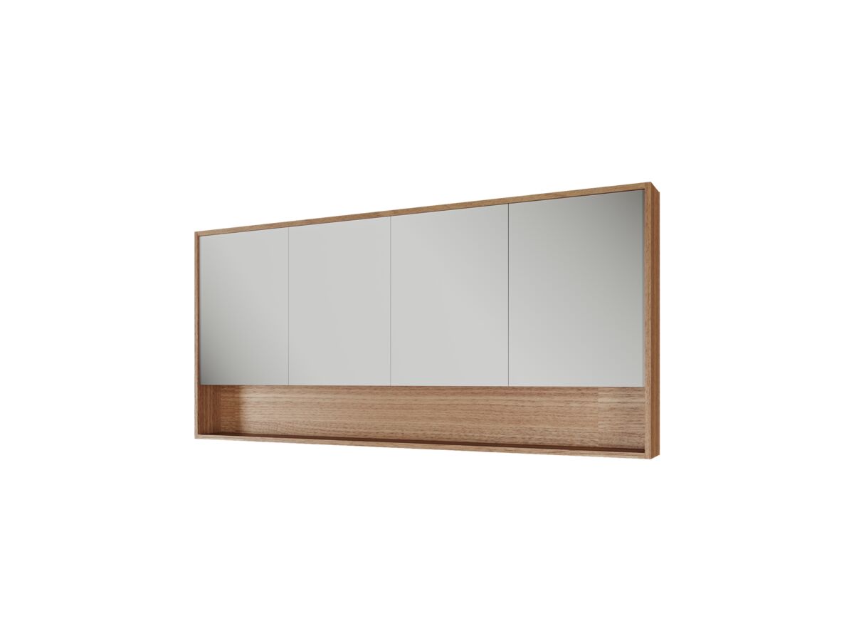 Reece Kado Aspect 1800mm Mirror Cabinet Four Doors With Shelf And Surround View