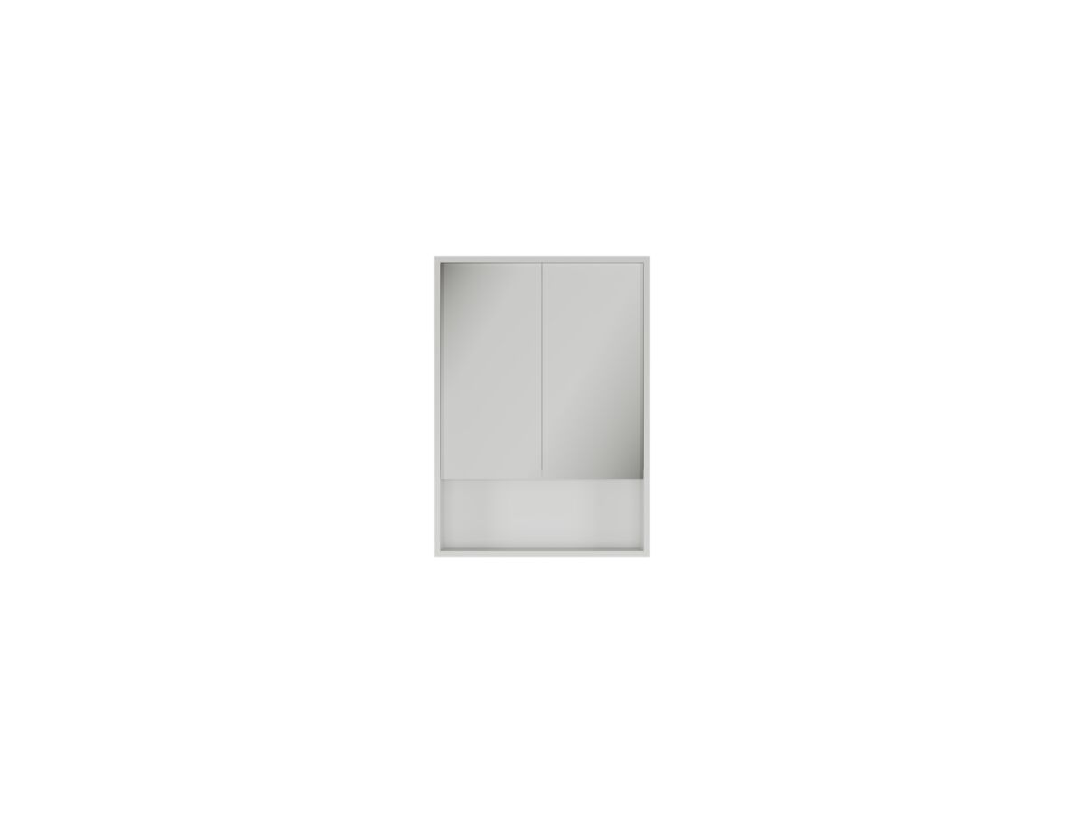 Reece Kado Aspect 600mm Mirror Cabinet Two Doors With Shelf