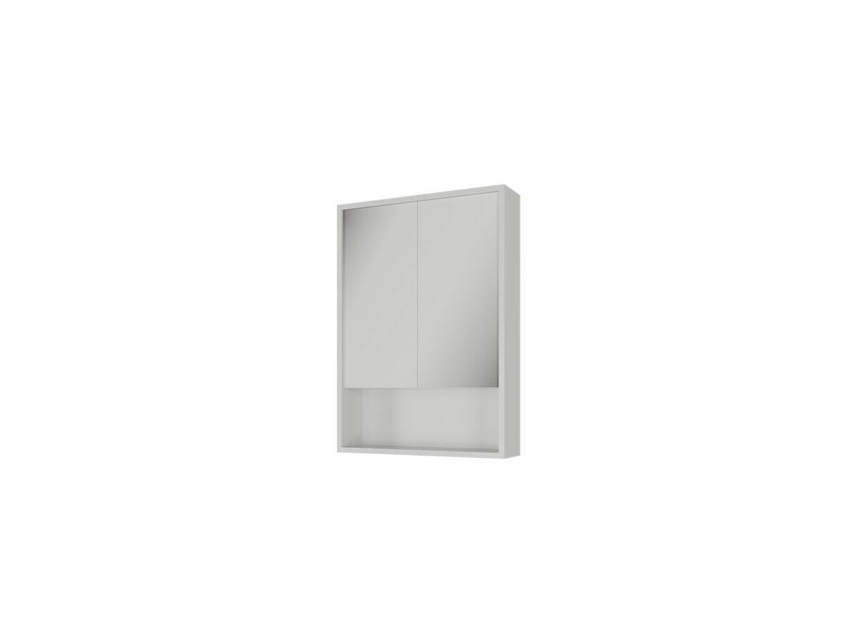 Reece Kado Aspect 600mm Mirror Cabinet Two Doors With Shelf