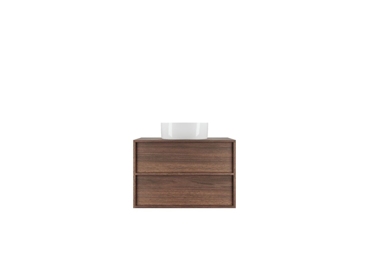 Reece Kado Aspect 750mm Wall Hung Vanity Unit Timber Top