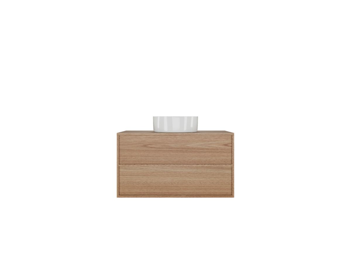 reece Kado Aspect 900mm Wall Hung Vanity Unit Timber Top reece Kado Aspect 900mm Wall Hung Vanity Unit Timber Top