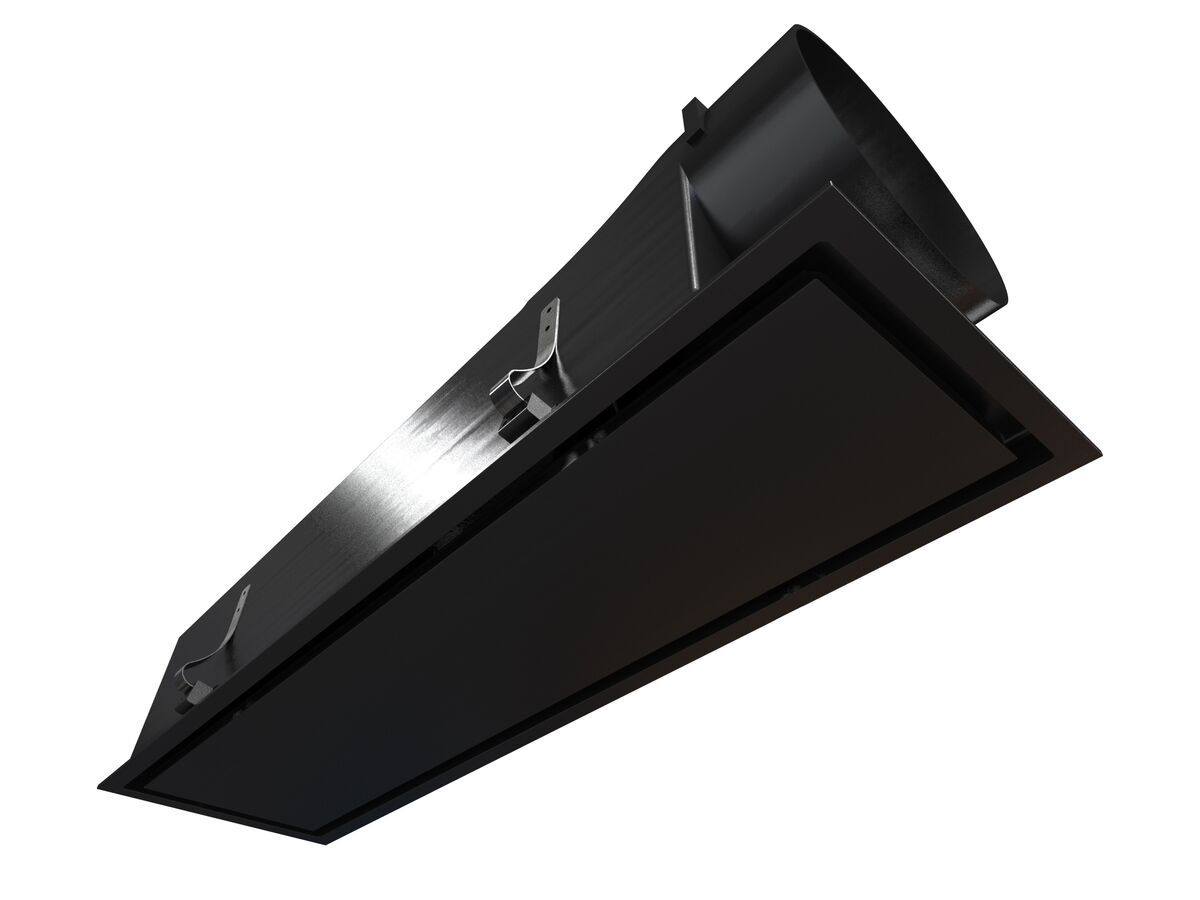 Reece Kado Aspect Flushmount Inline Exhaust System Matte Black