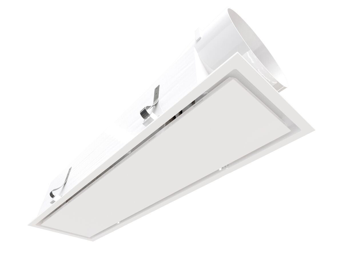 Reece Kado Aspect Flushmount Inline Exhaust System White