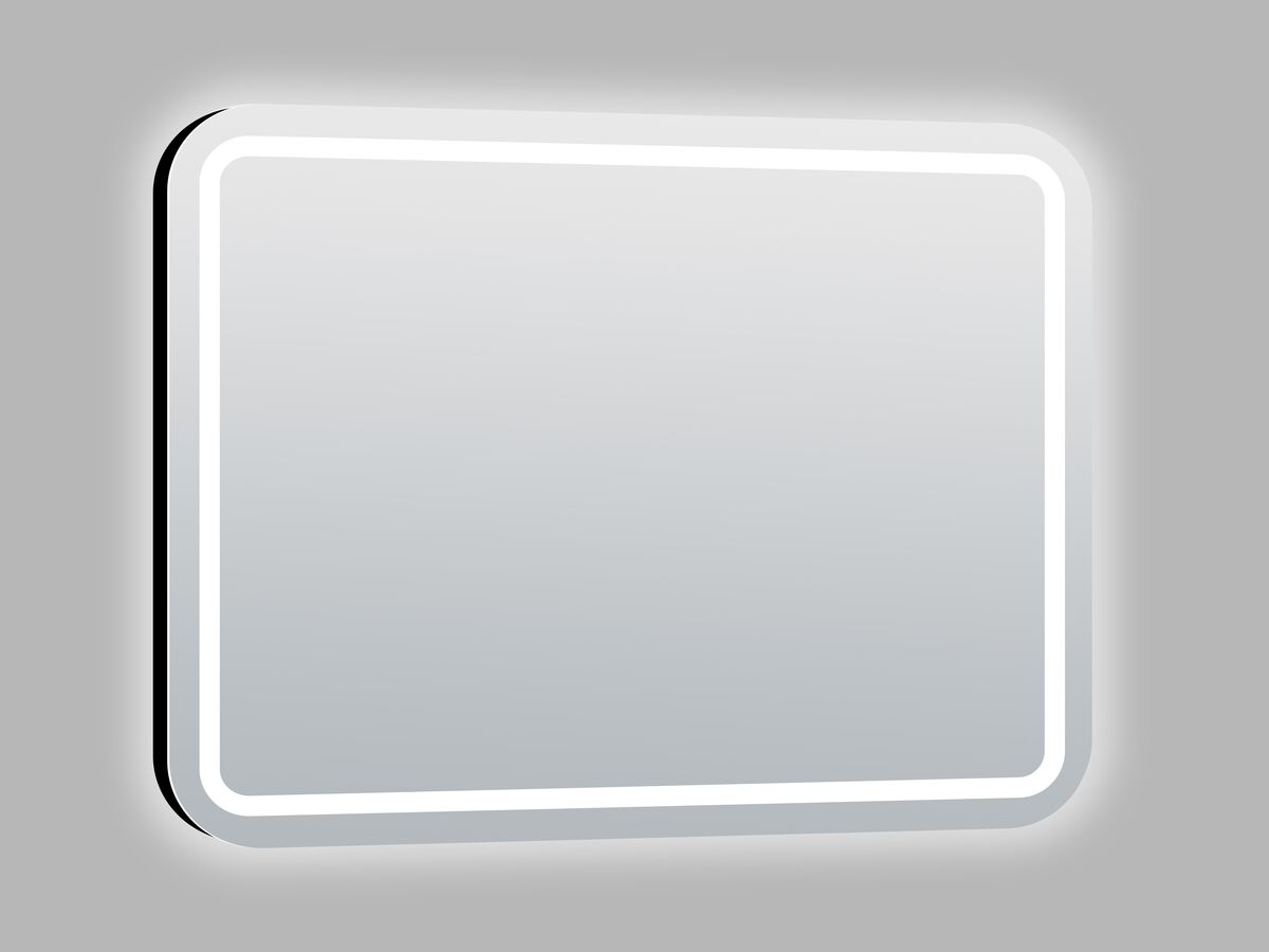 Reece Kado Aspect Rectangle Veil LED Mirror 800mm X 1000mm