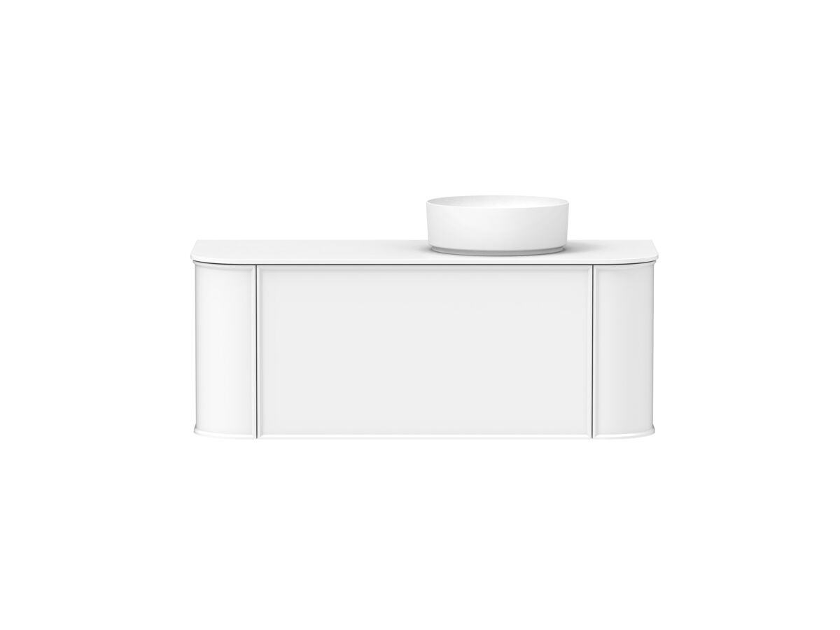 reece Kado Era Double Curve All Drawer 1200mm Wall Hung Vanity with Right Hand Basin 12mm Durasein Top reece Kado Era Double Curve All Drawer 1200mm Wall Hung Vanity with Right Hand Basin 12mm Durasein Top