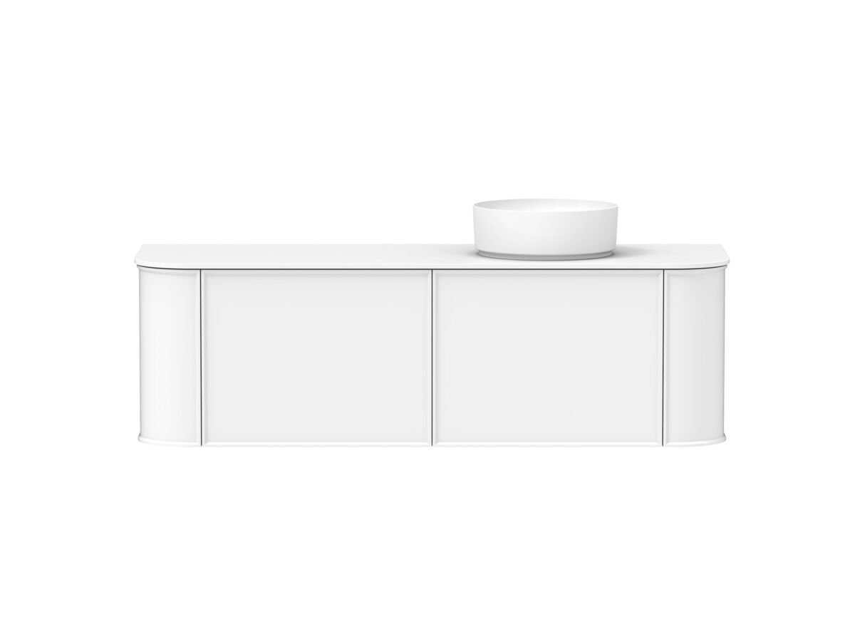 reece Kado Era Double Curve All Drawer 1500mm Wall Hung Vanity with Right Hand Basin 12mm Durasein Top