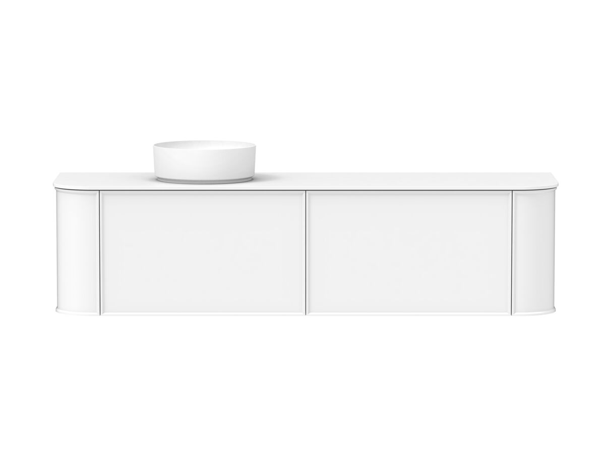 reece Kado Era Double Curve All Drawer 1800mm Wall Hung Vanity with Left Hand Basin 12mm Durasein Top