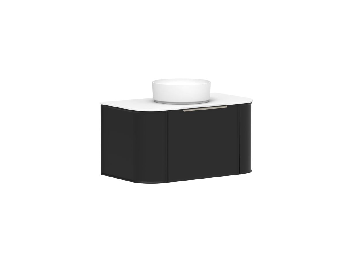 Reece Kado Era Double Curve All Drawer 900mm Wall Hung Vanity With Centre Basin 12mm Durasein Top