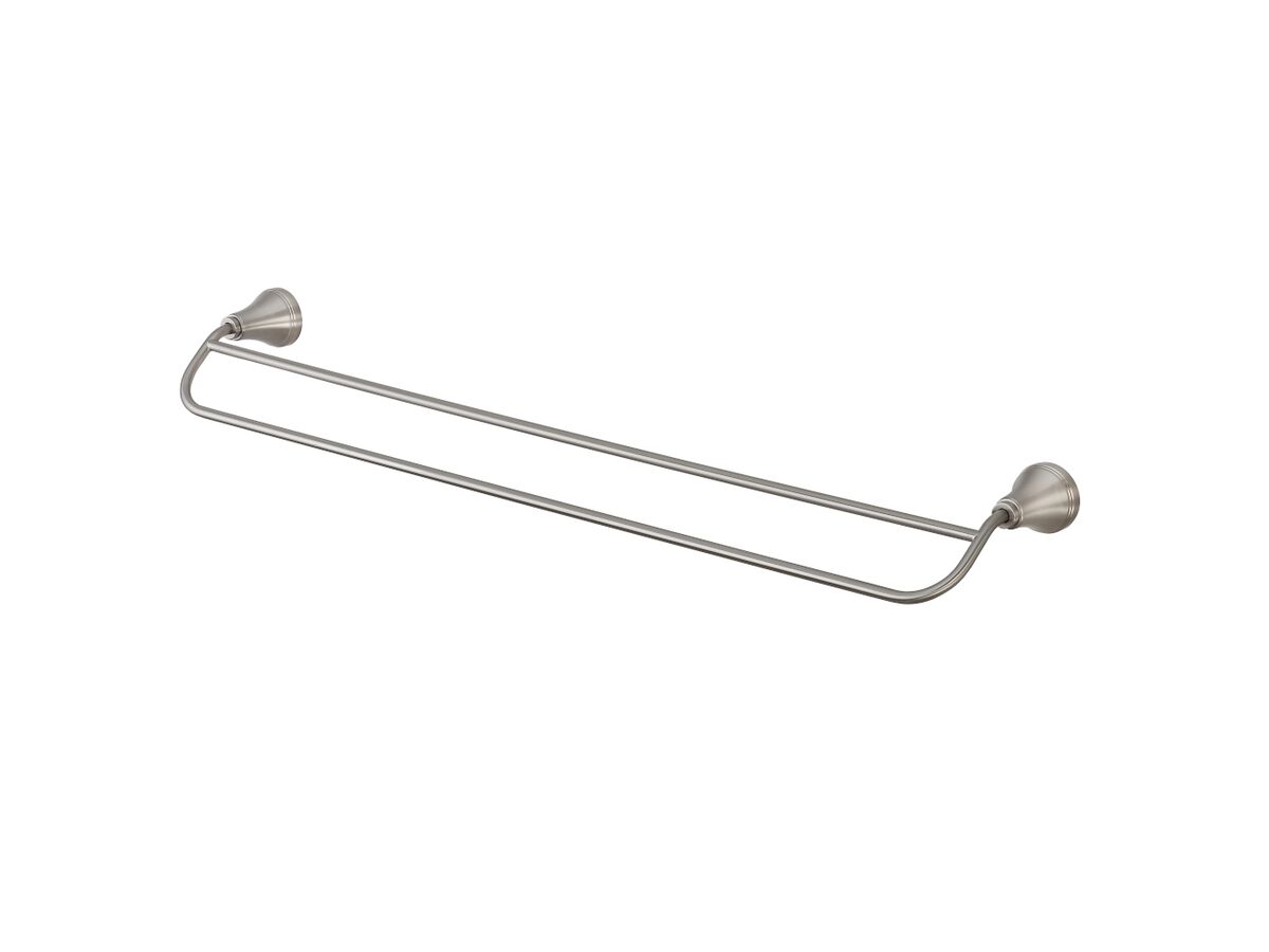 reece Kado Era Double Towel Rail 750mm Brushed Nickel